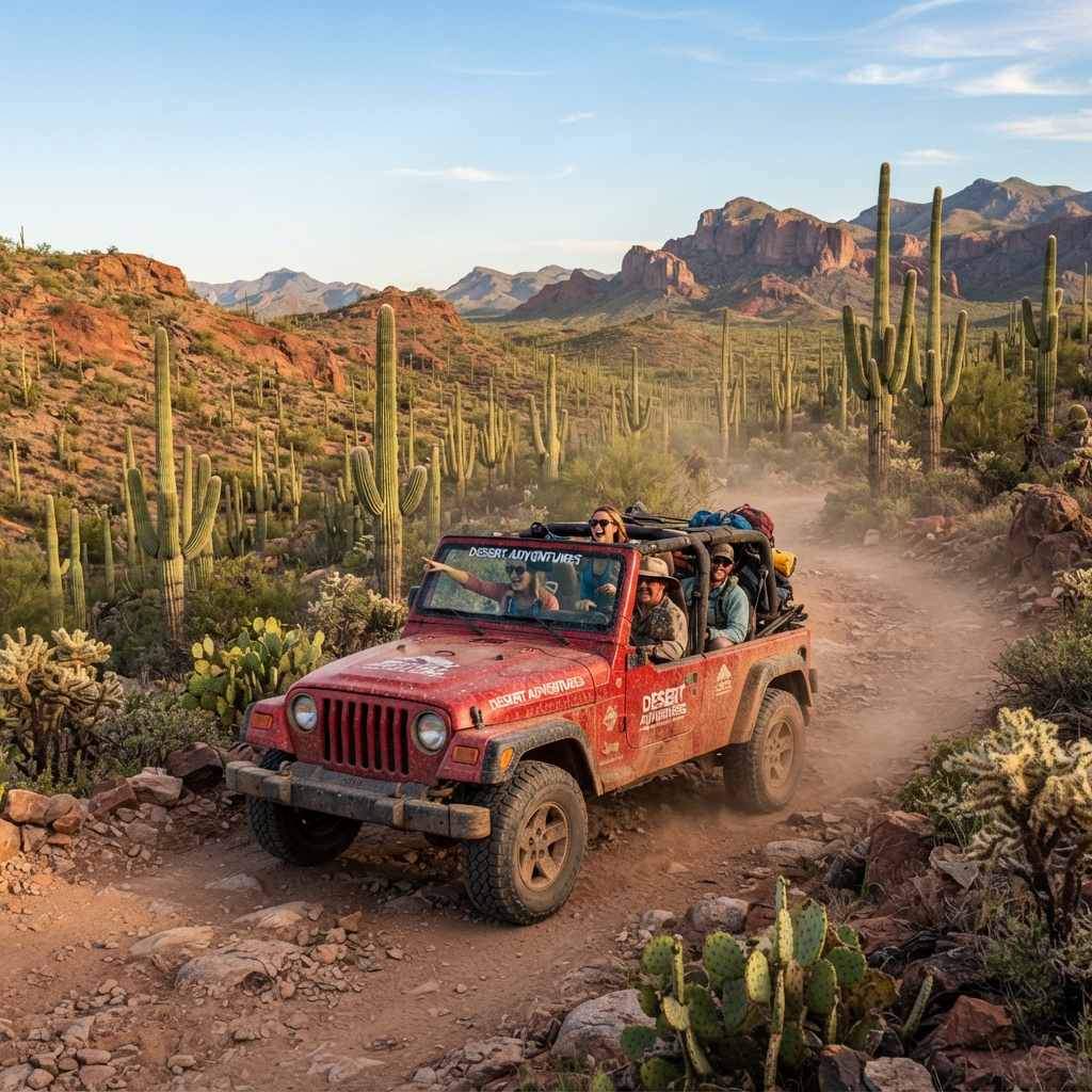 Jeep Tours (Desert Dog Off-Road Adventures) in Scottsdale