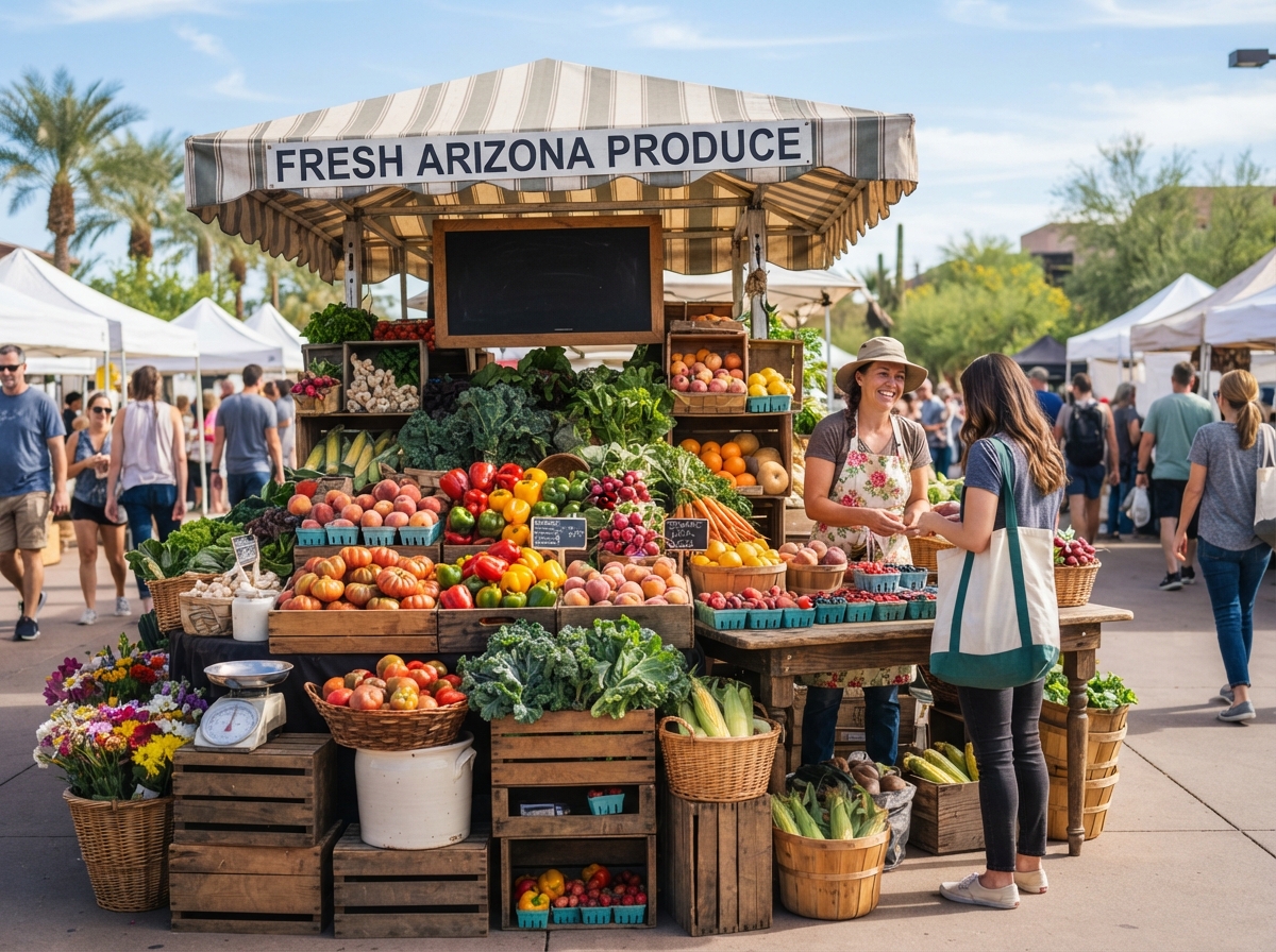 Gilbert Farmers Market in Scottsdale