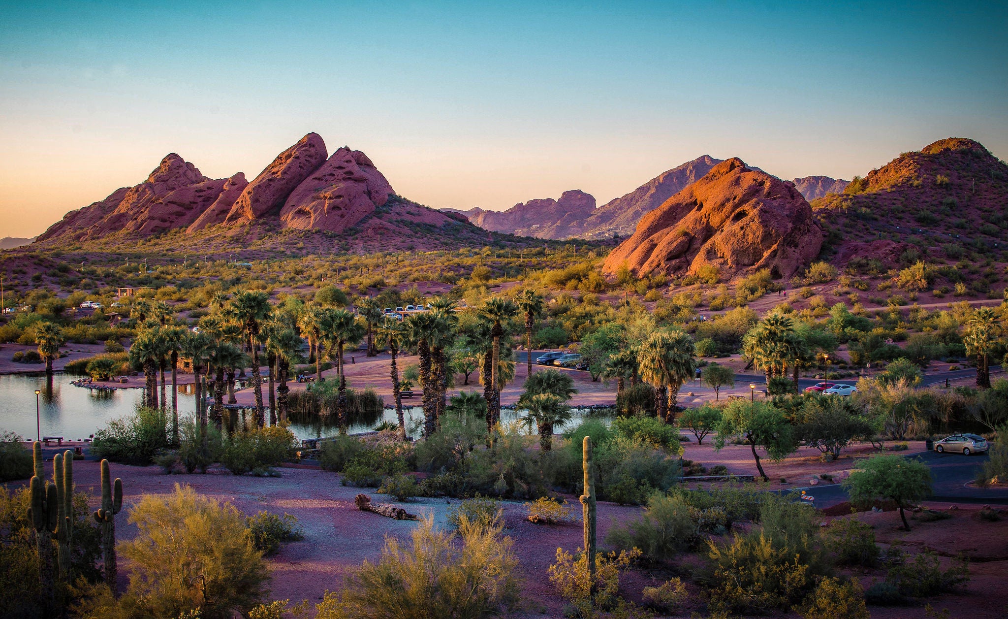 Hole in the Rock at Papago Park in Scottsdale