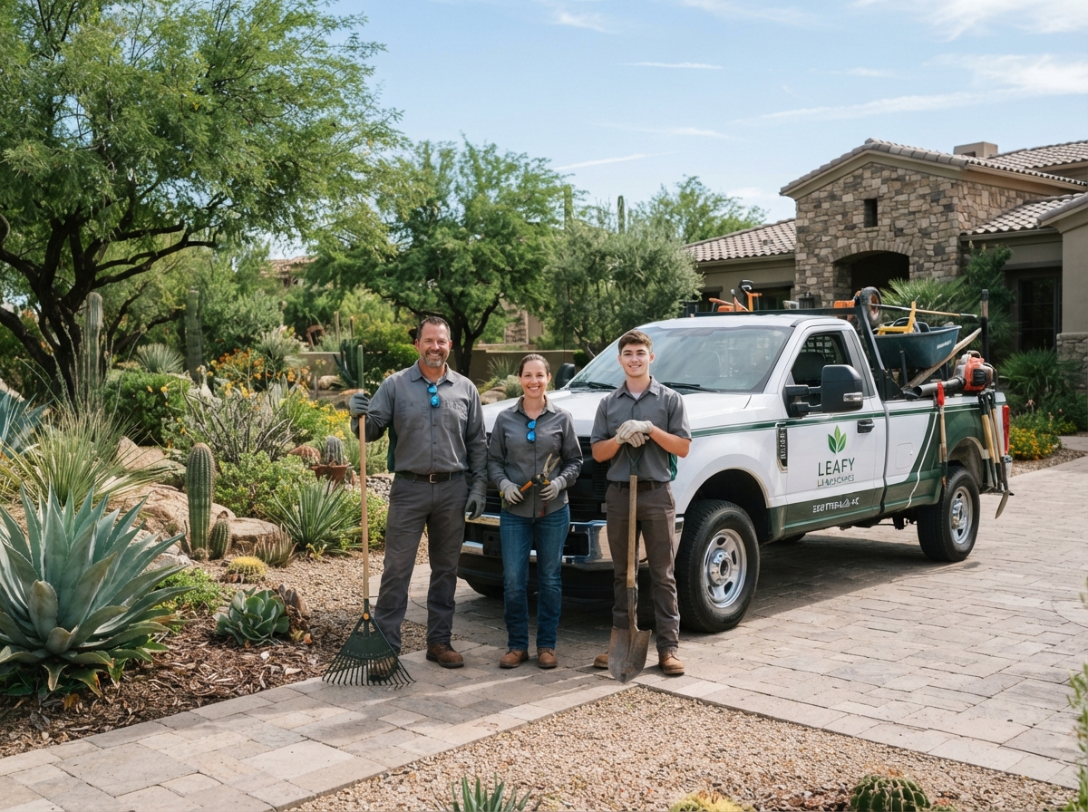 Leafy Landscapes in Scottsdale
