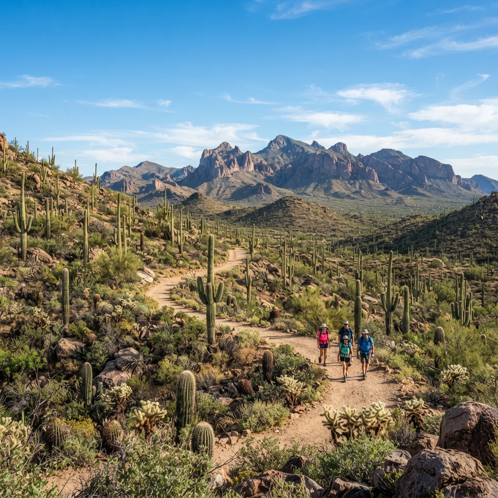 McDowell Mountain Regional Park — Scenic Trail in Scottsdale
