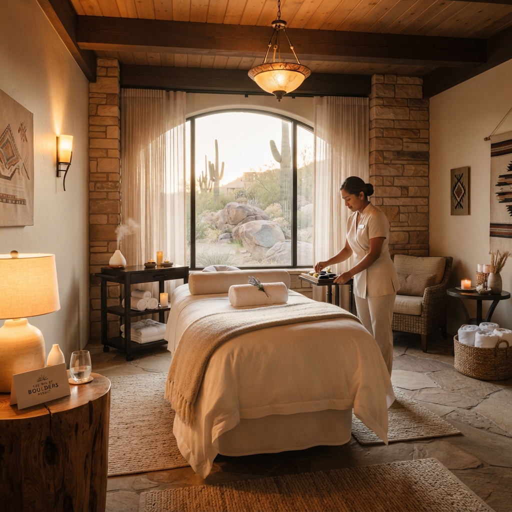 The Spa at Boulders Resort in Scottsdale