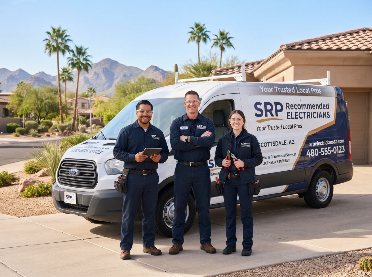 SRP Recommended Electricians in Scottsdale