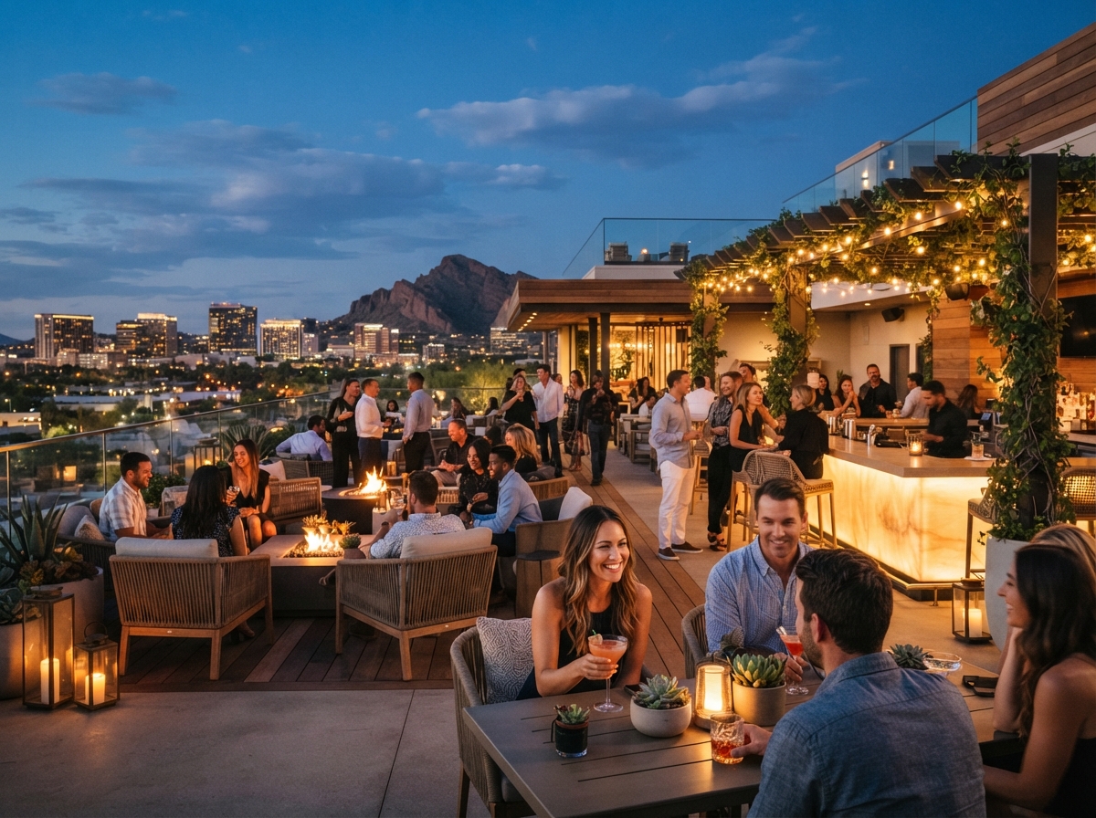 The Montauk Rooftop in Scottsdale